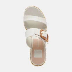 DOLCE VITA Wedges*Thorin Wedges Ivory Leather