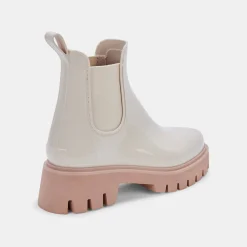DOLCE VITA Boots & Booties*Thundr H2O Boots Ivory Patent Stella