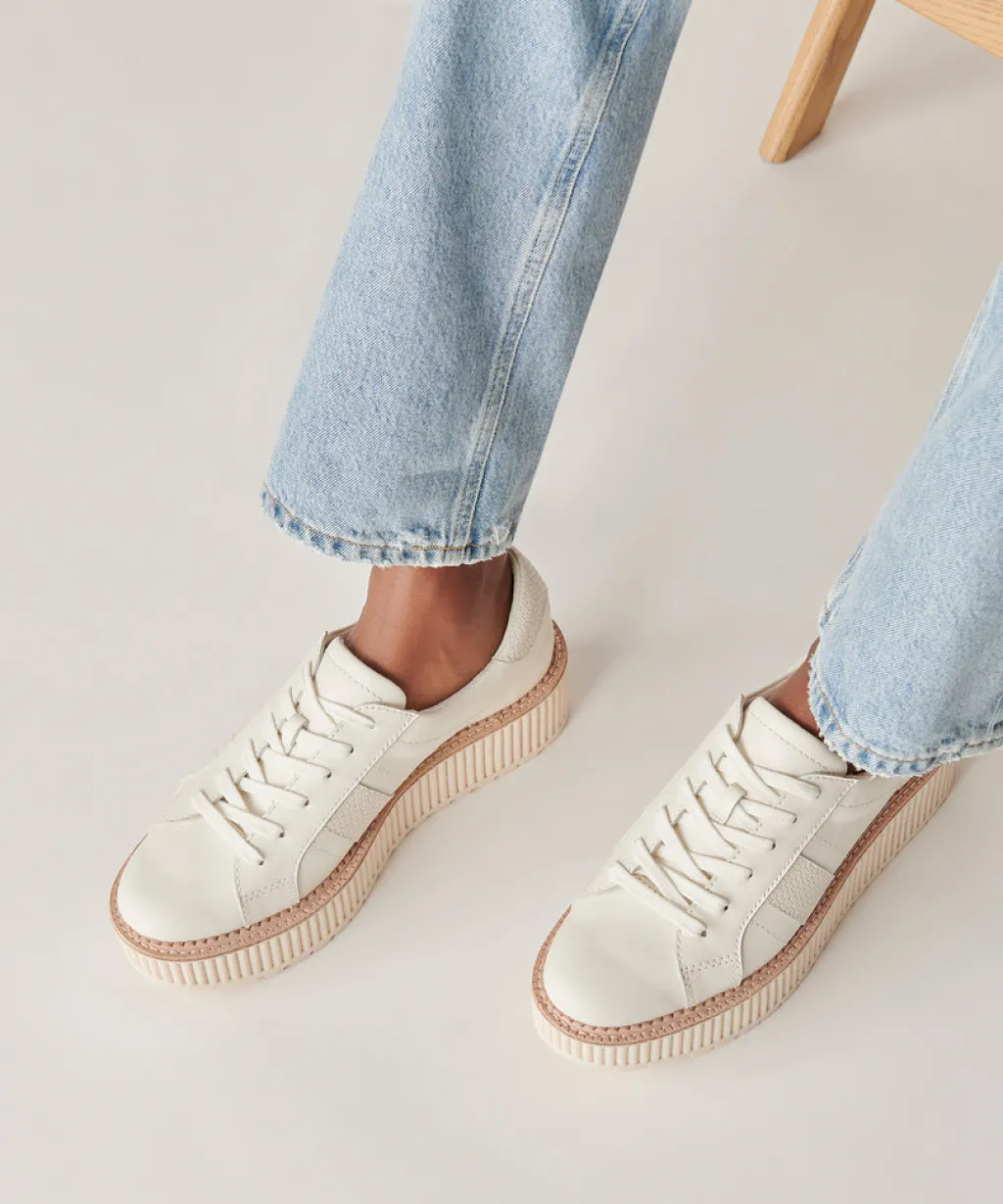 DOLCE VITA Sneakers*Tiger Sneakers White Leather