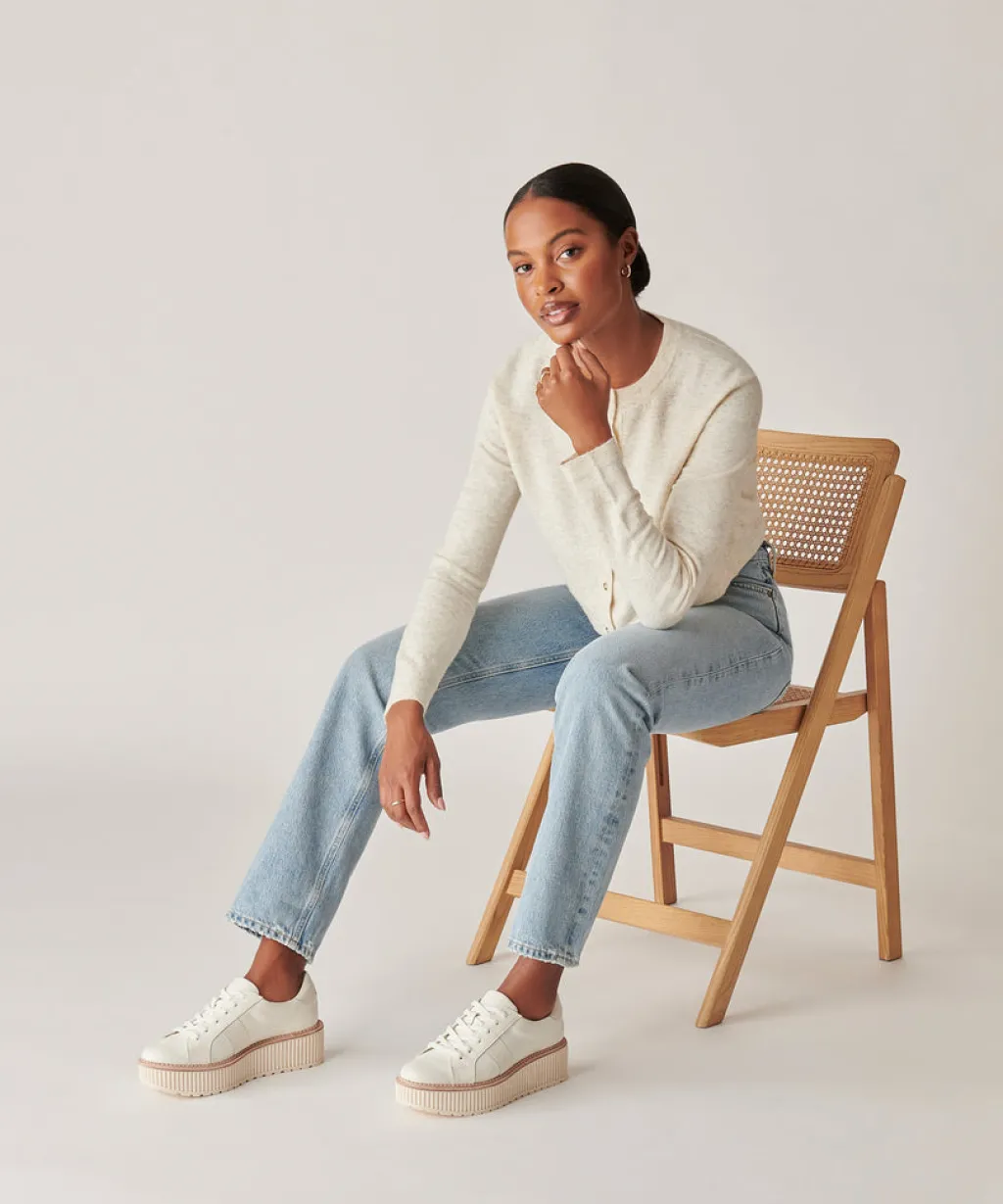 DOLCE VITA Sneakers*Tiger Sneakers White Leather