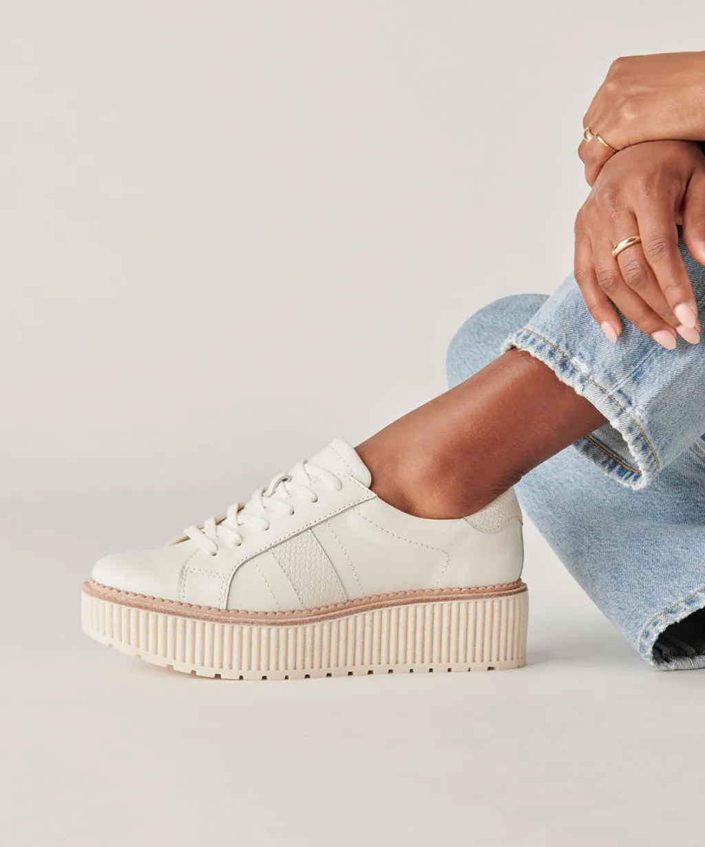 DOLCE VITA Sneakers*Tiger Sneakers White Leather