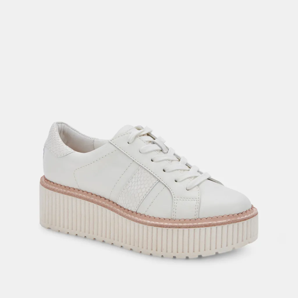DOLCE VITA Sneakers*Tiger Sneakers White Leather