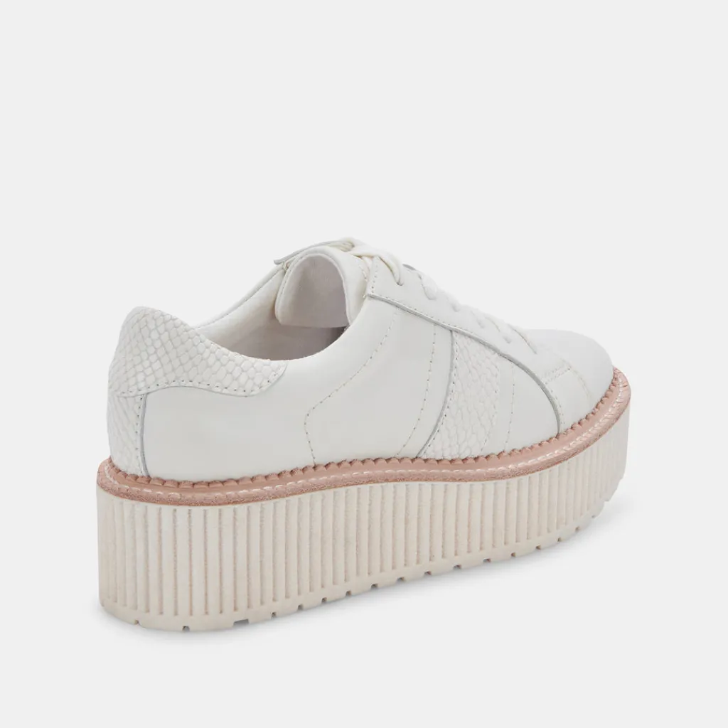 DOLCE VITA Sneakers*Tiger Sneakers White Leather
