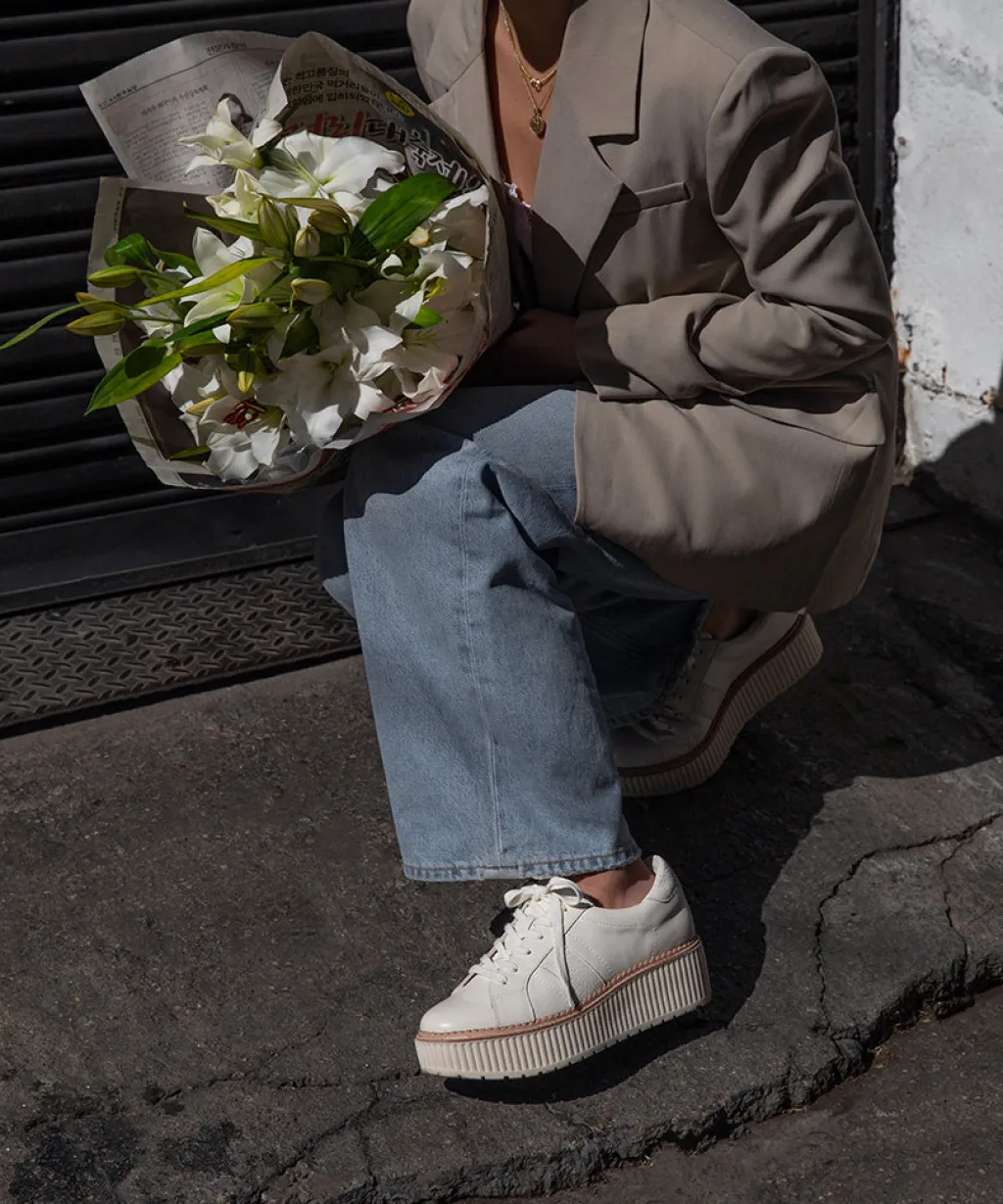 DOLCE VITA Sneakers*Tiger Sneakers White Leather