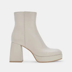 DOLCE VITA Boots & Booties*Ulyses Boots Ivory Leather