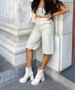 DOLCE VITA Boots & Booties*Ulyses Boots Ivory Leather