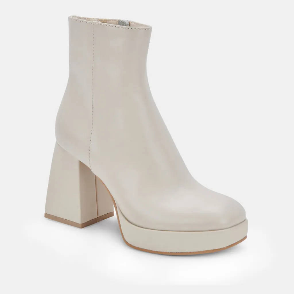 DOLCE VITA Boots & Booties*Ulyses Boots Ivory Leather