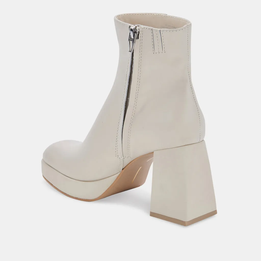 DOLCE VITA Boots & Booties*Ulyses Boots Ivory Leather