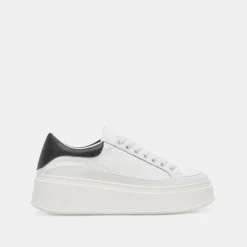 DOLCE VITA Sneakers*Wyett Sneakers White Black Leather