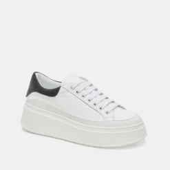 DOLCE VITA Sneakers*Wyett Sneakers White Black Leather