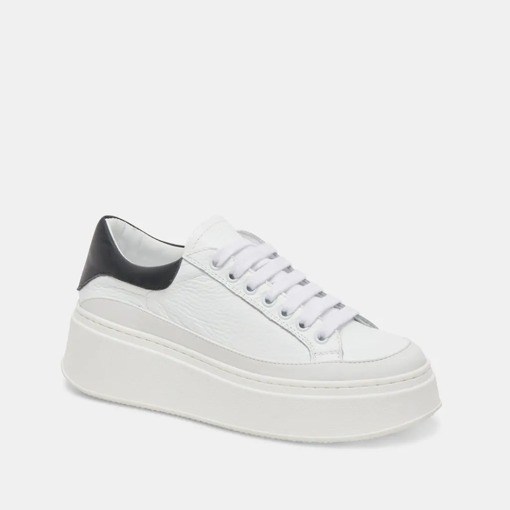 DOLCE VITA Sneakers*Wyett Sneakers White Black Leather