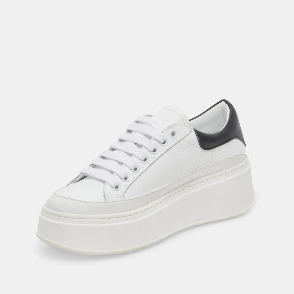 DOLCE VITA Sneakers*Wyett Sneakers White Black Leather