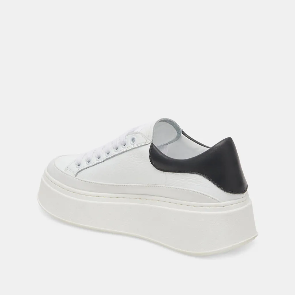 DOLCE VITA Sneakers*Wyett Sneakers White Black Leather