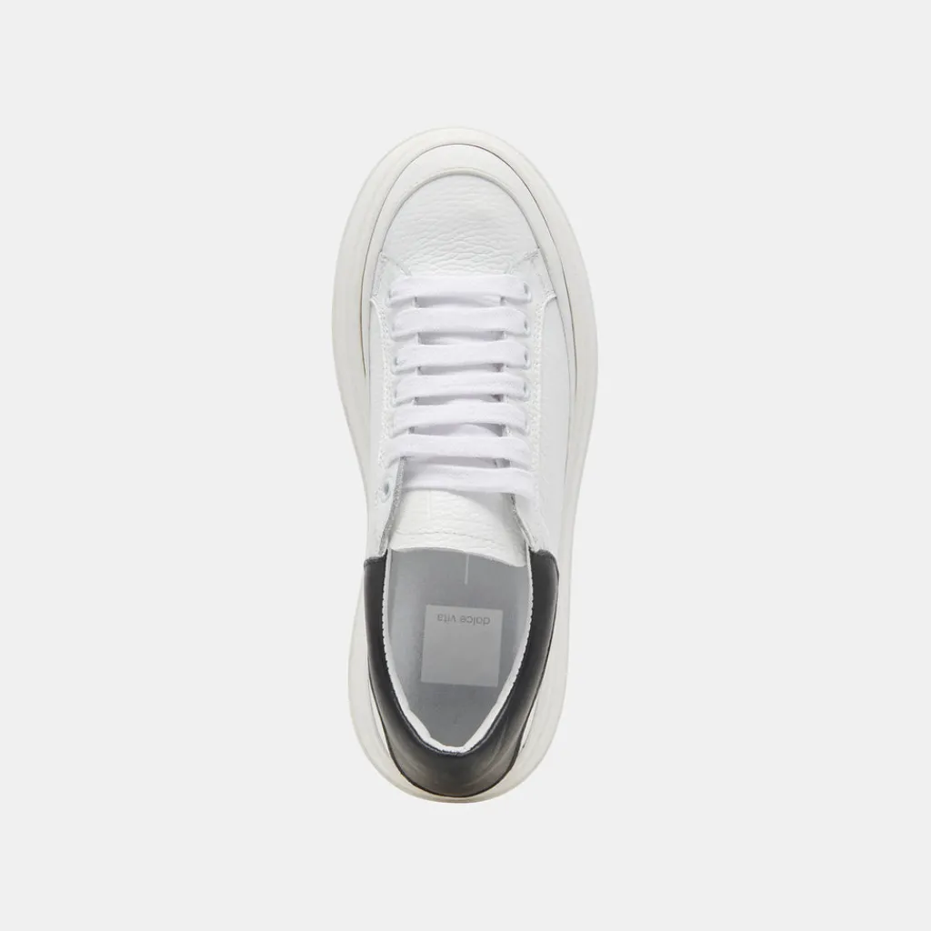 DOLCE VITA Sneakers*Wyett Sneakers White Black Leather