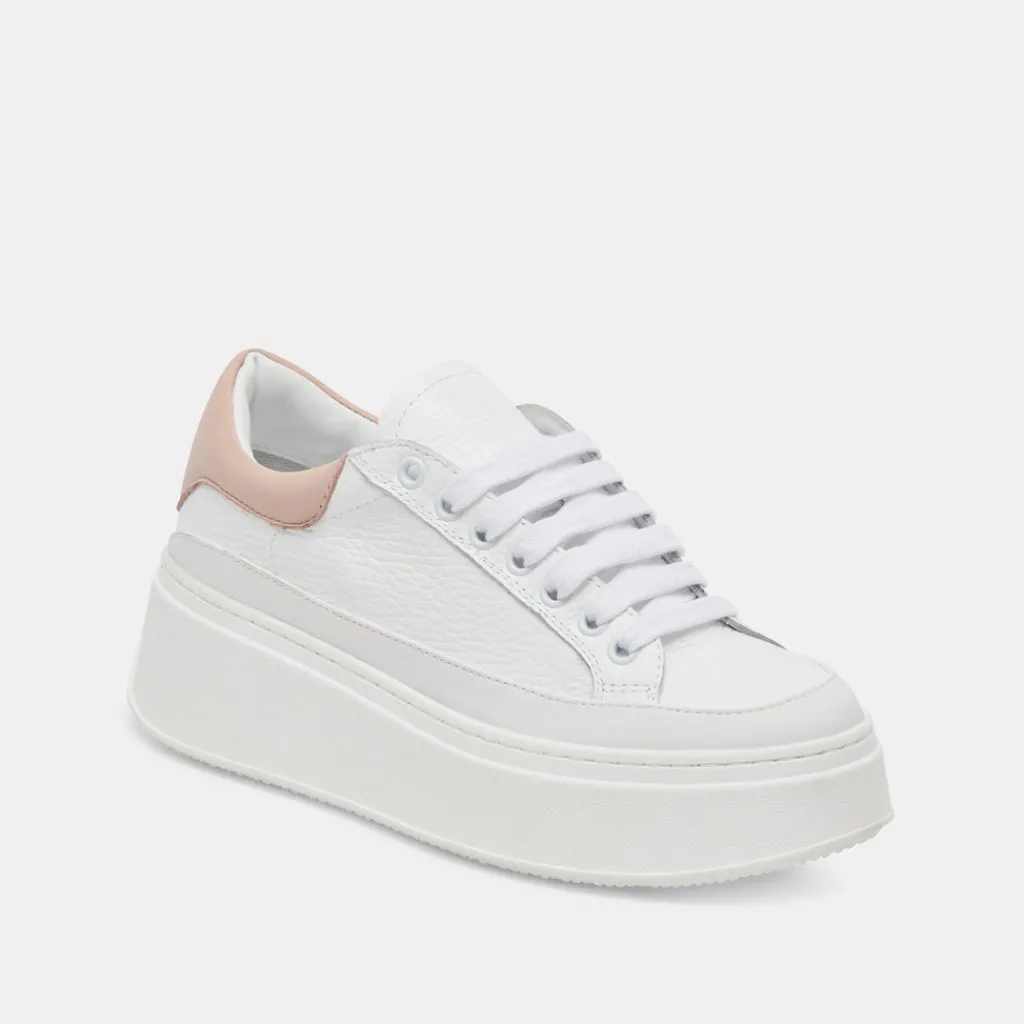 DOLCE VITA Sneakers*Wyett Sneakers White Tan Leather
