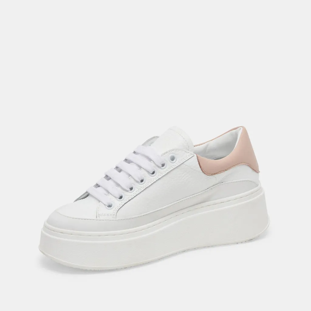 DOLCE VITA Sneakers*Wyett Sneakers White Tan Leather