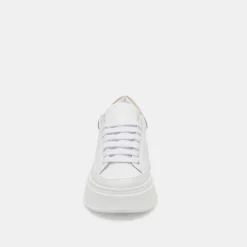 DOLCE VITA Sneakers*Wyett Sneakers White Tan Leather
