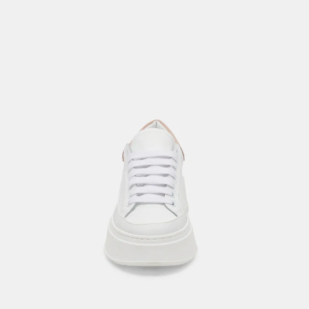 DOLCE VITA Sneakers*Wyett Sneakers White Tan Leather