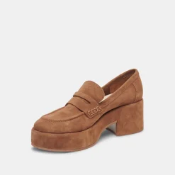 DOLCE VITA Flats & Loafers*Yanni Loafers Chestnut Suede