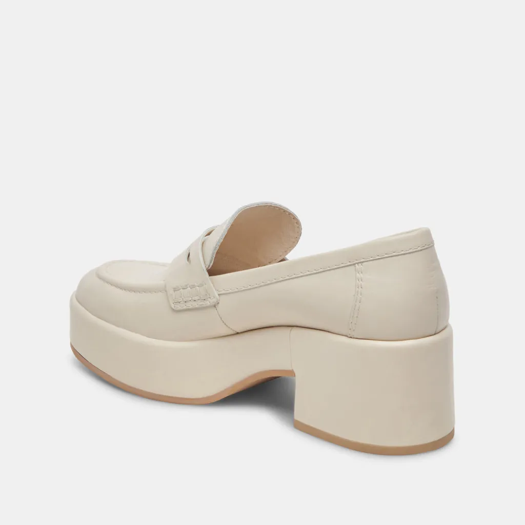 DOLCE VITA Flats & Loafers*Yanni Loafers Ivory Leather