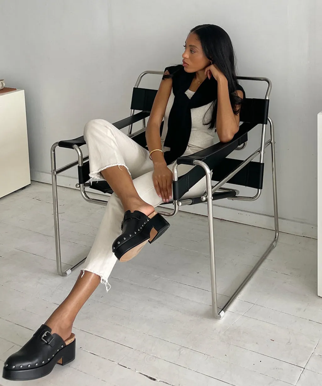 DOLCE VITA Mules & Clogs*Yevan Clogs Black Leather