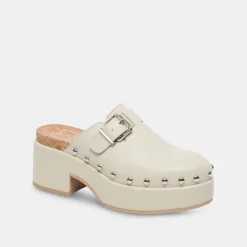 DOLCE VITA Mules & Clogs*Yevan Clogs Ivory Leather