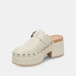 DOLCE VITA Mules & Clogs*Yevan Clogs Ivory Leather