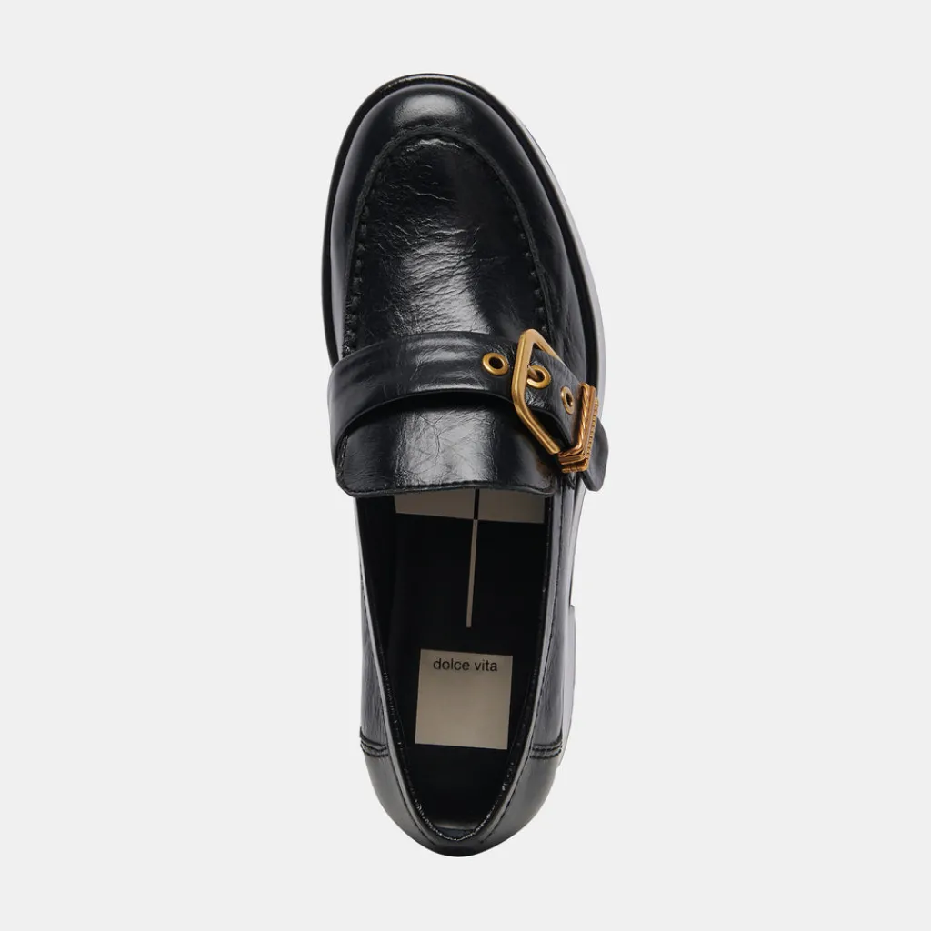 DOLCE VITA Flats & Loafers*Yonder Loafers Midnight Crinkle Patent
