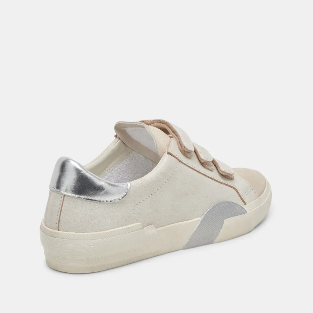 DOLCE VITA Sneakers*Zabor Sneakers Off White Distressed Leather