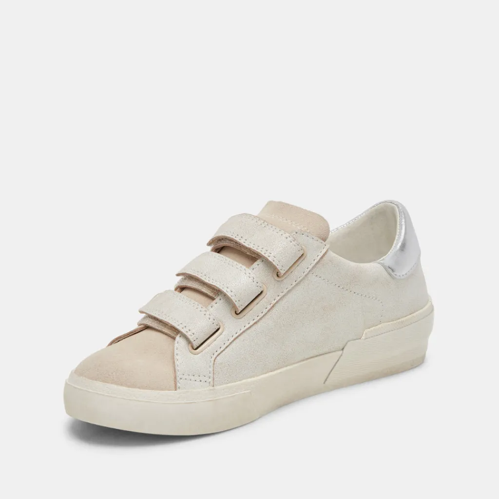 DOLCE VITA Sneakers*Zabor Sneakers Off White Distressed Leather