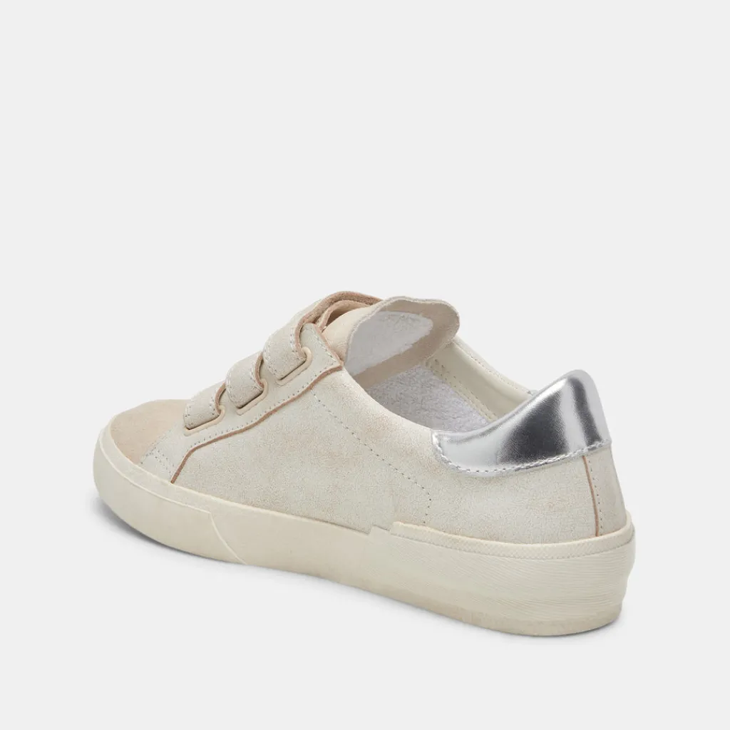 DOLCE VITA Sneakers*Zabor Sneakers Off White Distressed Leather