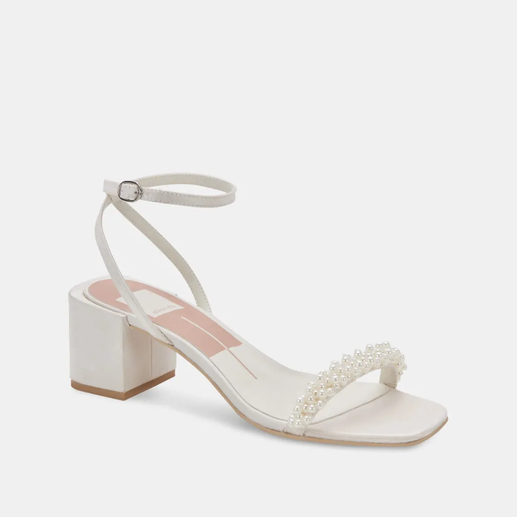 DOLCE VITA Heels*Zalima Heels Vanilla Pearls