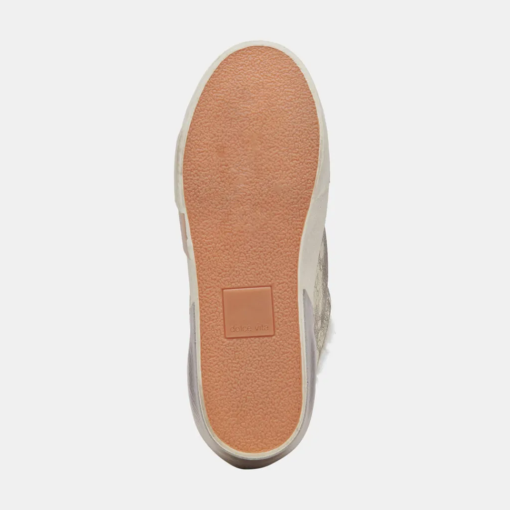 DOLCE VITA Sneakers*Zantel Sneakers Platinum Distressed Leather