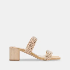 DOLCE VITA Heels*Zeno Sandals Vanilla Rope