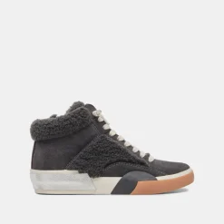 DOLCE VITA Sneakers*Zilvia Plush Sneakers Anthracite Suede