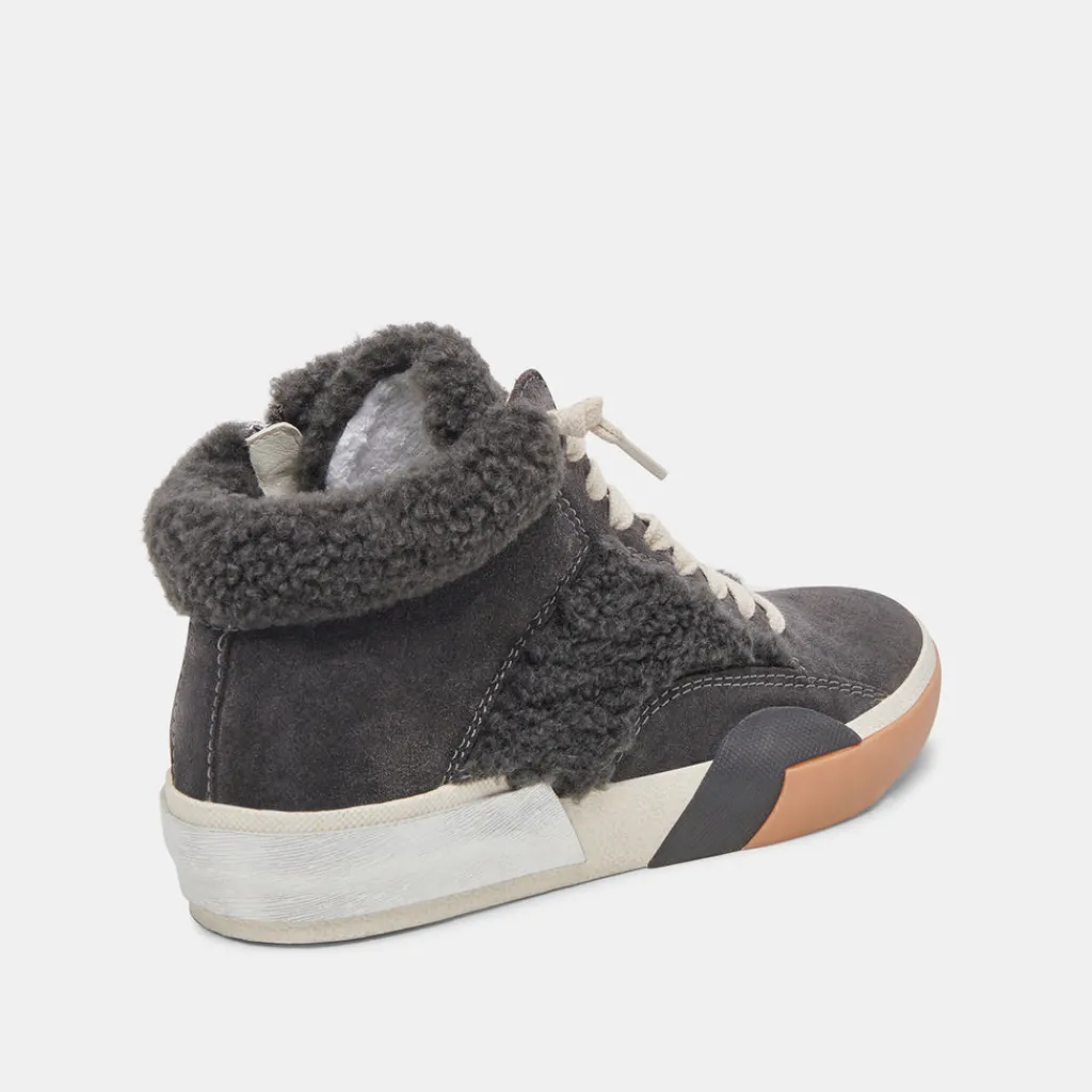DOLCE VITA Sneakers*Zilvia Plush Sneakers Anthracite Suede