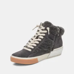 DOLCE VITA Sneakers*Zilvia Plush Sneakers Anthracite Suede