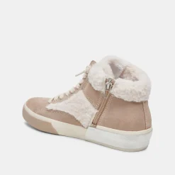 DOLCE VITA Sneakers*Zilvia Plush Sneakers Taupe Multi Suede