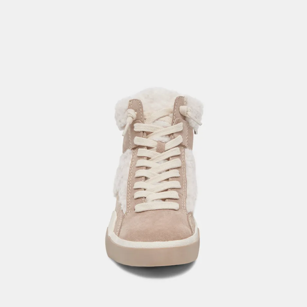 DOLCE VITA Sneakers*Zilvia Plush Sneakers Taupe Multi Suede