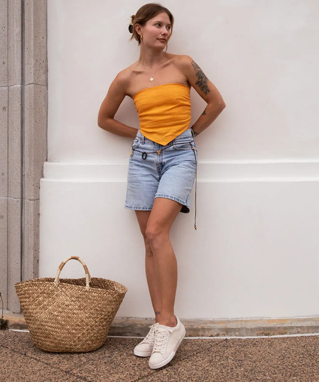 DOLCE VITA Sneakers*Zina Crochet Sneakers Sandstone Crochet
