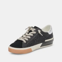 DOLCE VITA Sneakers*Zina Crystal Sneakers Black Suede