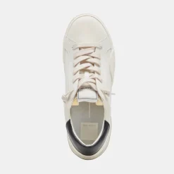 DOLCE VITA Sneakers*Zina Foam 360 Sneakers White Black Recycled Leather