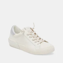 DOLCE VITA Sneakers*Zina Foam 360 Sneakers White Silver Recycled Leather