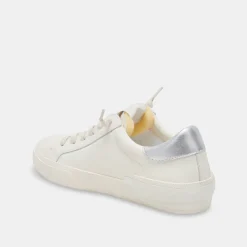 DOLCE VITA Sneakers*Zina Foam 360 Sneakers White Silver Recycled Leather