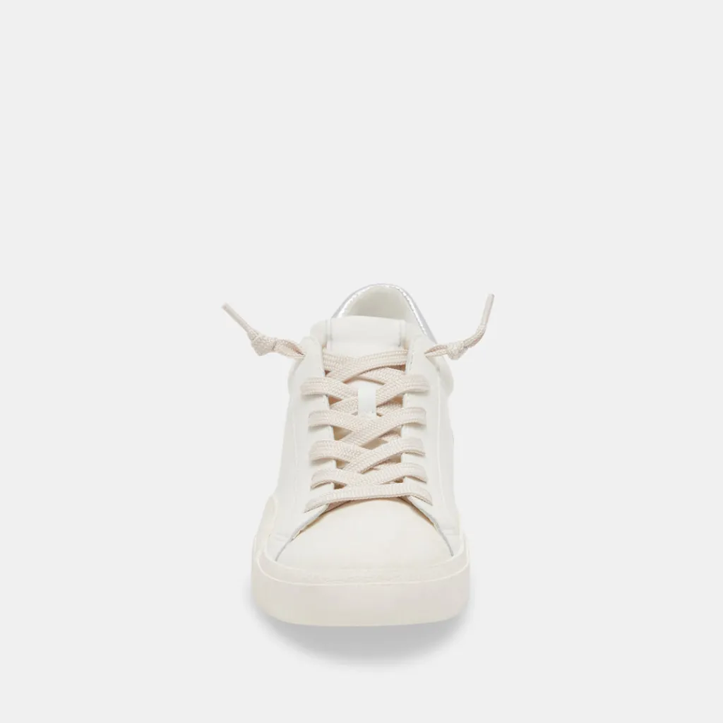 DOLCE VITA Sneakers*Zina Foam 360 Sneakers White Silver Recycled Leather