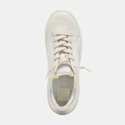 DOLCE VITA Sneakers*Zina Foam 360 Sneakers White Silver Recycled Leather