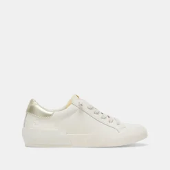 DOLCE VITA Sneakers*Zina Foam 360 Sneakers White Gold Recycled Leather