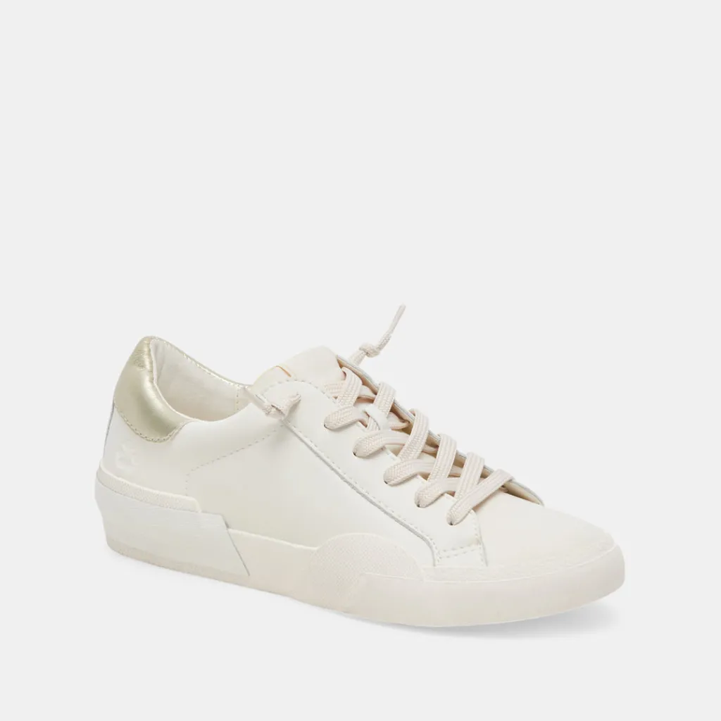 DOLCE VITA Sneakers*Zina Foam 360 Sneakers White Gold Recycled Leather