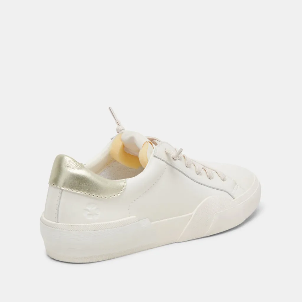 DOLCE VITA Sneakers*Zina Foam 360 Sneakers White Gold Recycled Leather