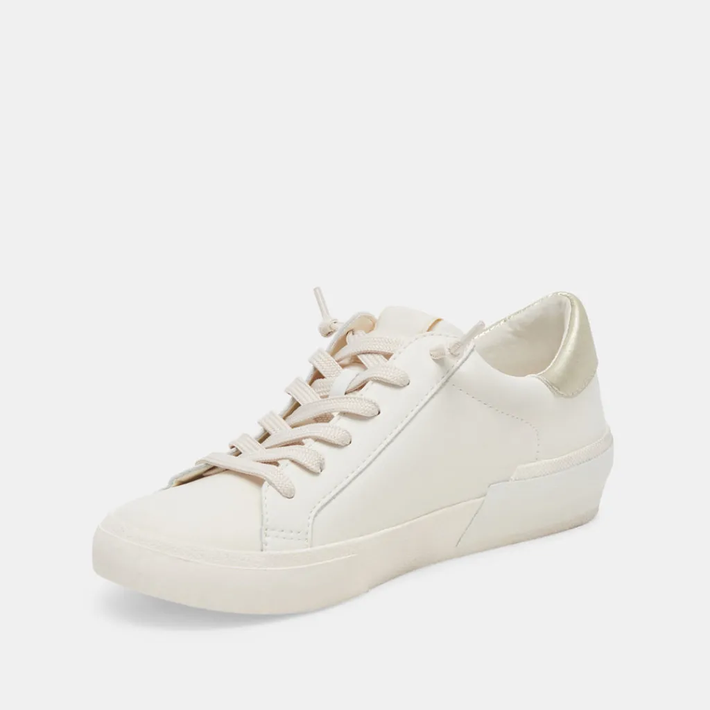 DOLCE VITA Sneakers*Zina Foam 360 Sneakers White Gold Recycled Leather